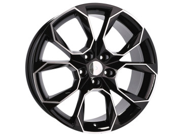 Jantes Look Skoda RS 19x8.5 5X112 ET 40 57.1 (Preto Polido) 