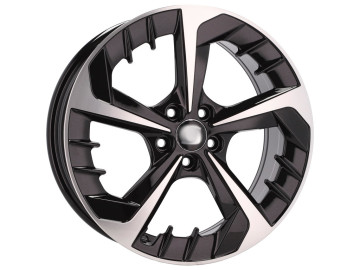 Jantes Look Seat Ibiza 17x7 5X100 ET 51 57.1 (Preto Polido)