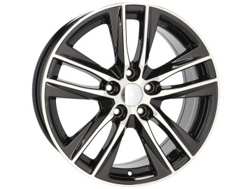 Jantes Look Seat Leon 5F Cupra 17x7.5 5X112 ET 45 57.1 (Preto Polido)