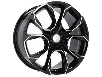 Jantes Look Skoda Octavia 16x6.5 5X100 ET 40 57.1 (Preto Polido)