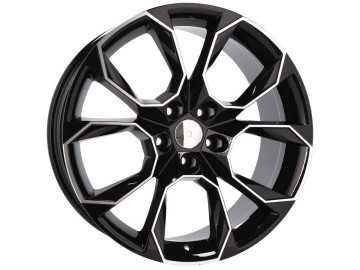 Jantes Look Skoda Octavia 16x6.5 5X100 ET 40 57.1 (Preto Polido)