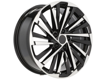 Jantes Look Skoda Enyaq 18x7.5 5X112 ET 40 57.1 (Preto Polido)
