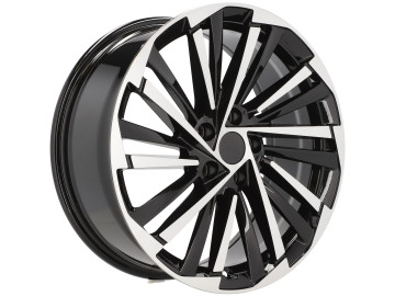 Jantes Look Skoda Enyaq 19x8 5X112 ET 44 57.1 (Preto Polido)