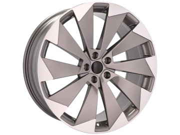 Jantes Look Skoda Enyaq Supernova 21x9 5X112 ET 42 57.1 (Cinza Polido)