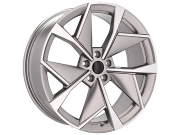 Jantes Look Skoda Enyaq Vision 20x8 5X112 ET 45 57.1 (Cinza Polido)