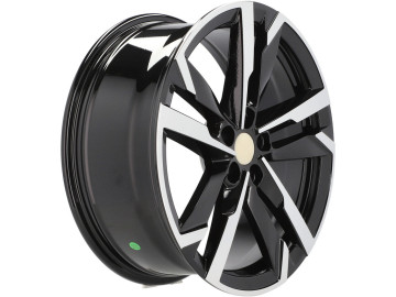 Jantes Look Skoda Elroq 18x7.5 5X100 ET 39 57.1 (Preto Polido)