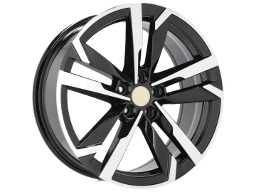 Jantes Look Skoda Elroq 18x7.5 5X100 ET 39 57.1 (Preto Polido)