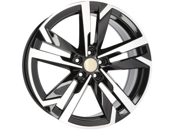 Jantes Look Skoda Elroq 18x7.5 5X100 ET 39 57.1 (Preto Polido)