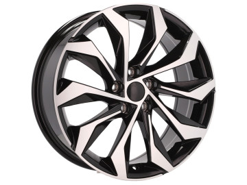 Jantes Look Skoda Kodiaq 18x7.5 5X112 ET 40 57.1 (Preto Polido)