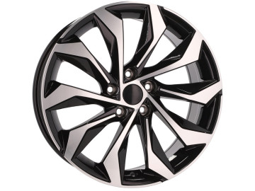 Jantes Look Skoda Kodiaq 18x7.5 5X112 ET 40 57.1 (Preto Polido)