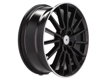 Jantes Look Skoda Octavia 18x8 5X112 ET 42 57.1 (Preto + Aba Polida)
