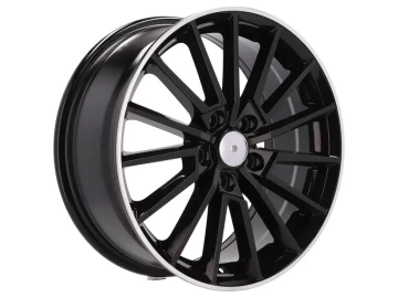 Jantes Look Skoda Octavia 18x8 5X112 ET 42 57.1 (Preto + Aba Polida)