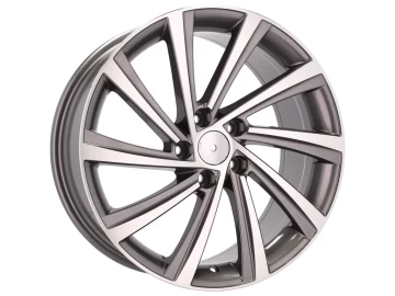 Jantes Look Skoda Octavia 18x8 5X112 ET 45 57.1 (Cinza Polido)