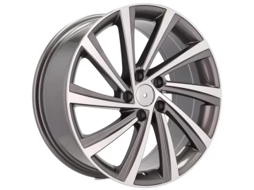 Jantes Look Skoda Octavia 18x8 5X112 ET 45 57.1 (Cinza Polido)