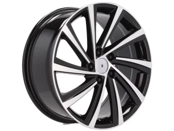 Jantes Look Skoda Octavia 18x8 5X112 ET 45 57.1 (Preto Polido)