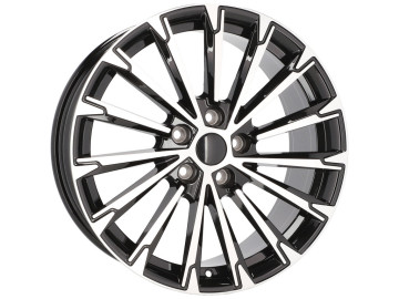Jantes Look Skoda Octavia 18x8 5X112 ET 45 57.1 (Preto Polido)