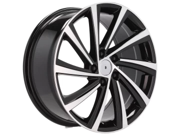 Jantes Look Skoda Octavia 19x8 5X112 ET 45 57.1 (Preto Polido)