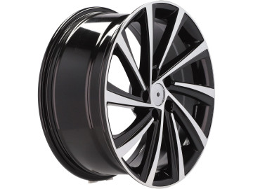 Jantes Look Skoda Octavia 19x8 5X112 ET 45 57.1 (Preto Polido)