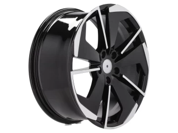 Jantes Look Skoda Octavia Combi RS 19x8 5X112 ET 45 57.1 (Preto Polido Metade Matte)