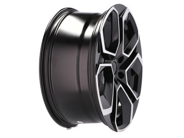 Jantes Look Skoda Octavia RS 17x7 5X112 ET 46 57.1 (Preto Polido)	
