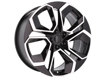 Jantes Look Skoda Octavia Rs 19x8.5 5X112 ET 45 57.1 (Preto Polido)