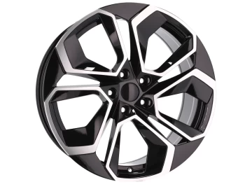 Jantes Look Skoda Octavia Rs 19x8.5 5X112 ET 45 57.1 (Preto Polido)