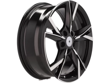 Jantes Look Skoda Octavia Scout 18x7.5 5X112 ET 48 57.1 (Preto Polido)