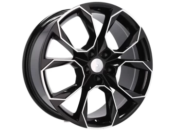 Jantes Look Skoda RS 17x7 5X100 ET 40 57.1 (Preto Polido)