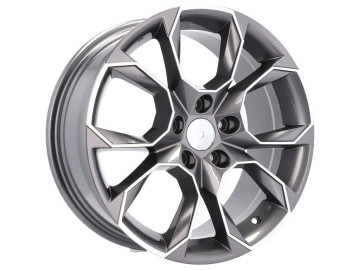 Jantes Look Skoda RS 17x7 5X112 ET 40 57.1 (Cinza Polido)