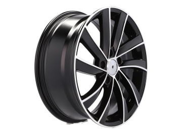 Jantes Look Skoda Strato 16x6.5 5X112 ET 42 57.1 (Preto Polido)