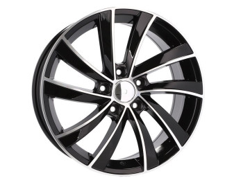 Jantes Look Skoda Strato 16x6.5 5X112 ET 42 57.1 (Preto Polido)