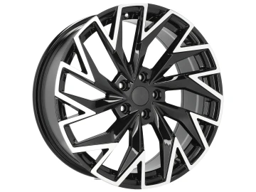 Jantes Look Skoda Superb 18x8 5X112 ET 44 57.1 (Preto Polido)
