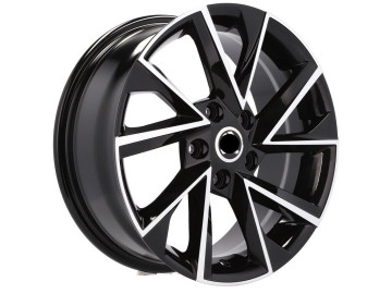 Jantes Look Skoda Vega 19x8 5X112 ET 40 57.1 (Preto Polido)