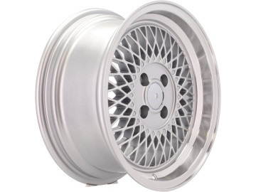 Jantes Look Stuttgard BBS 15x8 4X100 ET 20 73.1 (Prata + Aba Polida)
