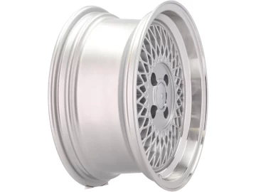 Jantes Look Stuttgard BBS 15x8 4X100 ET 20 73.1 (Prata + Aba Polida)