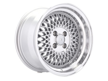 Jantes Look Stuttgard BBS R16x8 4X100 ET 25 73.1 (Prata Polida) 