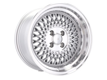 Jantes Look Stuttgard BBS R16x8 4X100 ET 25 73.1 (Prata Polida) 