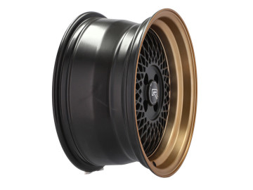 Jantes Look Stuttgart BBS R16x8 4X100 ET 25 73.1 (Preto Matte) 