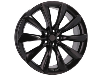 Jantes Look Tesla Model X Turbine 22x10 5X120 ET 35 64.1 (Preto) 