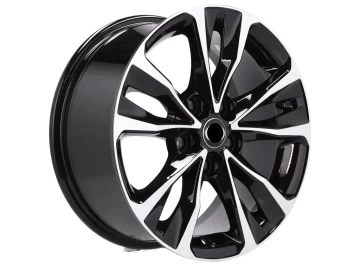 Jantes Look Toyota Corolla XRS 16x6.5 5X114.3 ET 40 60.1 (Preto Polido)