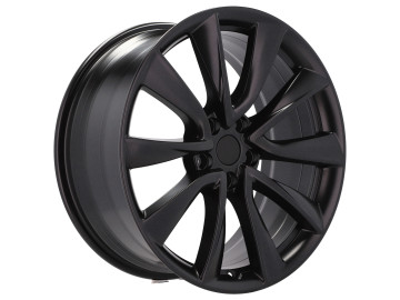 Jantes Look Tesla Model 3 18x8.5 5X114.3 ET 40 64.1 (Preto Metade Matte)