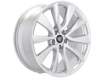 Jantes Look Tesla Model S 20x8.5 5X114.3 ET 35 64.1 (Prata Brilhante)