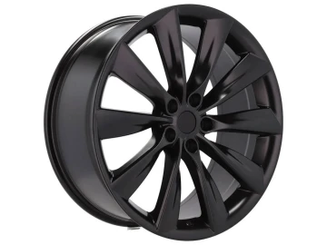 Jantes Look Tesla Model S 21x8.5 5X120 ET 40 64.1 (Preto Metade Matte)