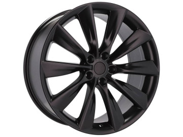 Jantes Look Tesla Model S 21x8.5 5X120 ET 40 64.1 (Preto Metade Matte)