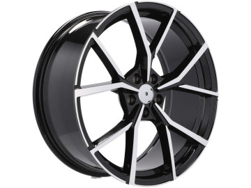 Jantes Look Tiguan Misano 20x8 5X112 ET 41 57.1 (Preto Polido)