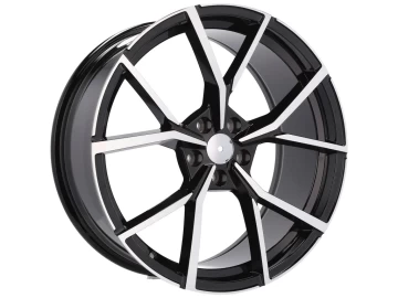 Jantes Look Tiguan Misano 20x8 5X112 ET 41 57.1 (Preto Polido)