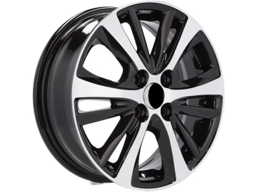 Jantes Look Toyota Vitz 15x5.5  4X100  ET  44  54.1 Preto Polido