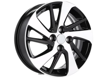 Jantes Look Toyota Yaris 15x5.5  4X100  ET  45  54.1 Preto Polido 