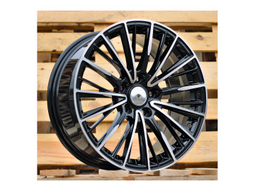 Jantes Look Toyota 17x7.5 5X114.3 ET 35 73.1 (Preto Polido)