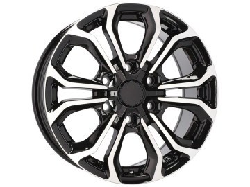 Jantes Look Toyota 17x7.5 6X139.7 ET 25 110.1 (Preto Polido)